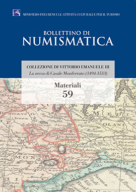 Bollettino di Numismatica on line - Materiali n. Numero 59 - 2017