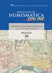 Bollettino di Numismatica on line - Materiali n. Numero 10 - 2013