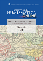 Bollettino di Numismatica on line - Materiali n. Numero 23 - 2014