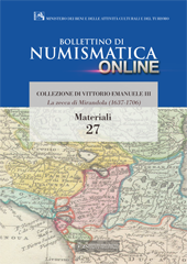 Bollettino di Numismatica on line - Materiali n. Numero 27 - 2015
