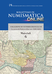 Bollettino di Numismatica on line - Materiali n. Numero 6 - 2013